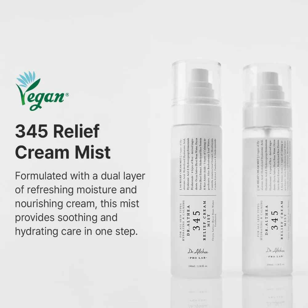 Dr. Althea 345 Relief Cream Mist 100ml - Image 3