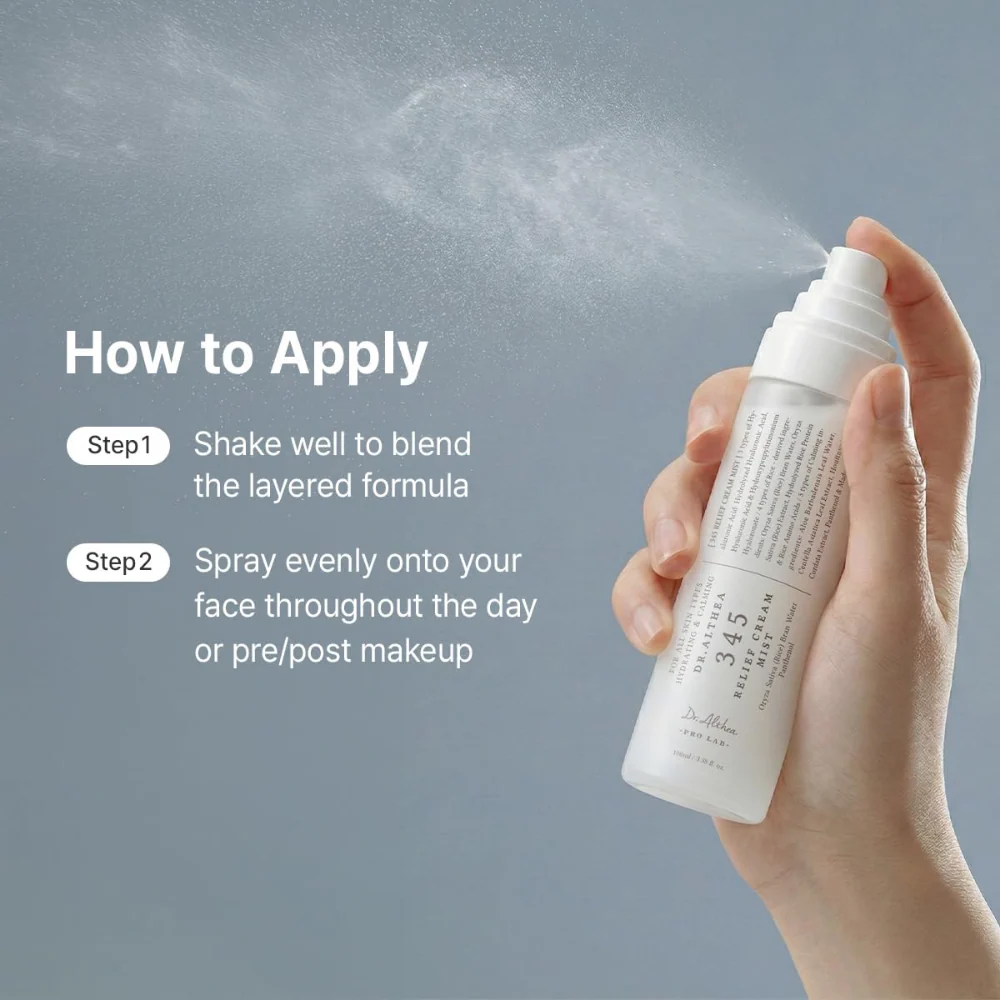 Dr. Althea 345 Relief Cream Mist 100ml - Image 7