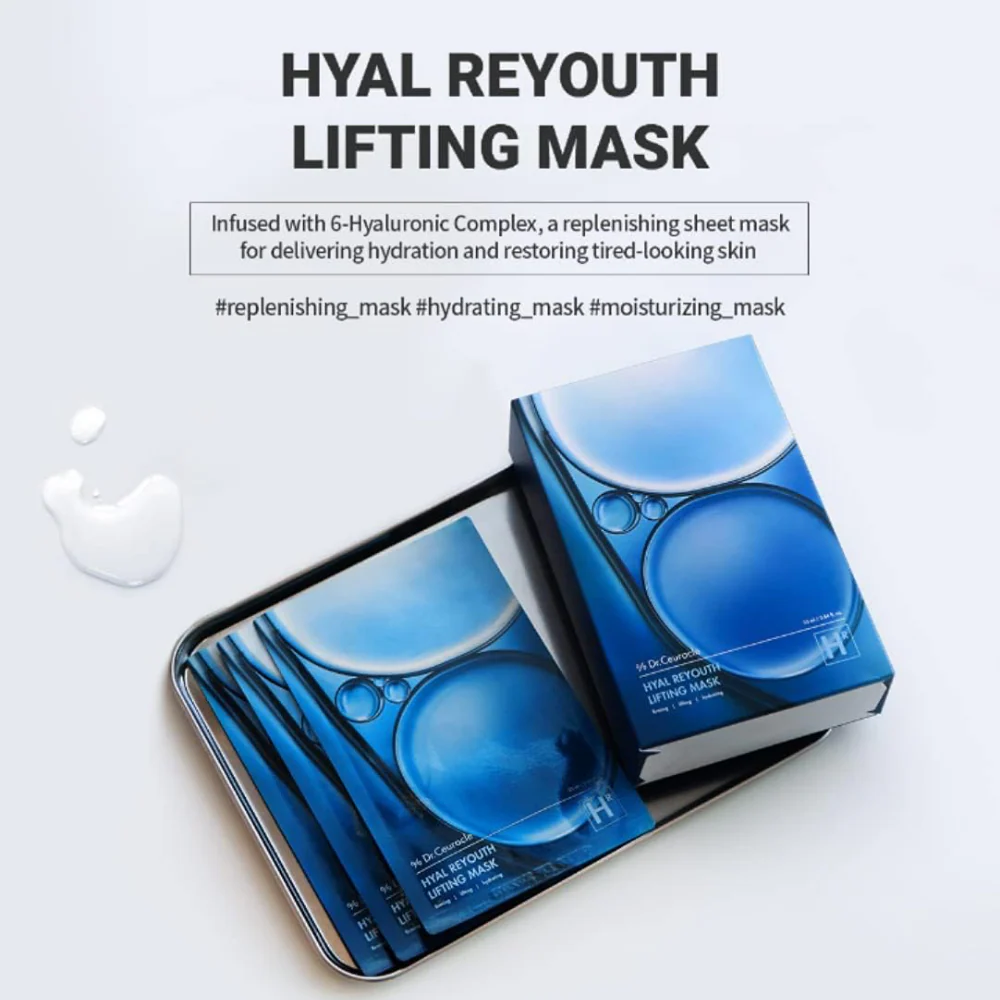 Dr. Ceuracle Hyal Reyouth Lifting Sheet Mask 10 x 25ml - Image 2