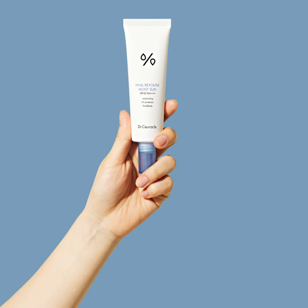 Dr. Ceuracle Hyal Reyouth Moist Sun Sunscreen PA++++ SPF50+ 50ml - Image 2