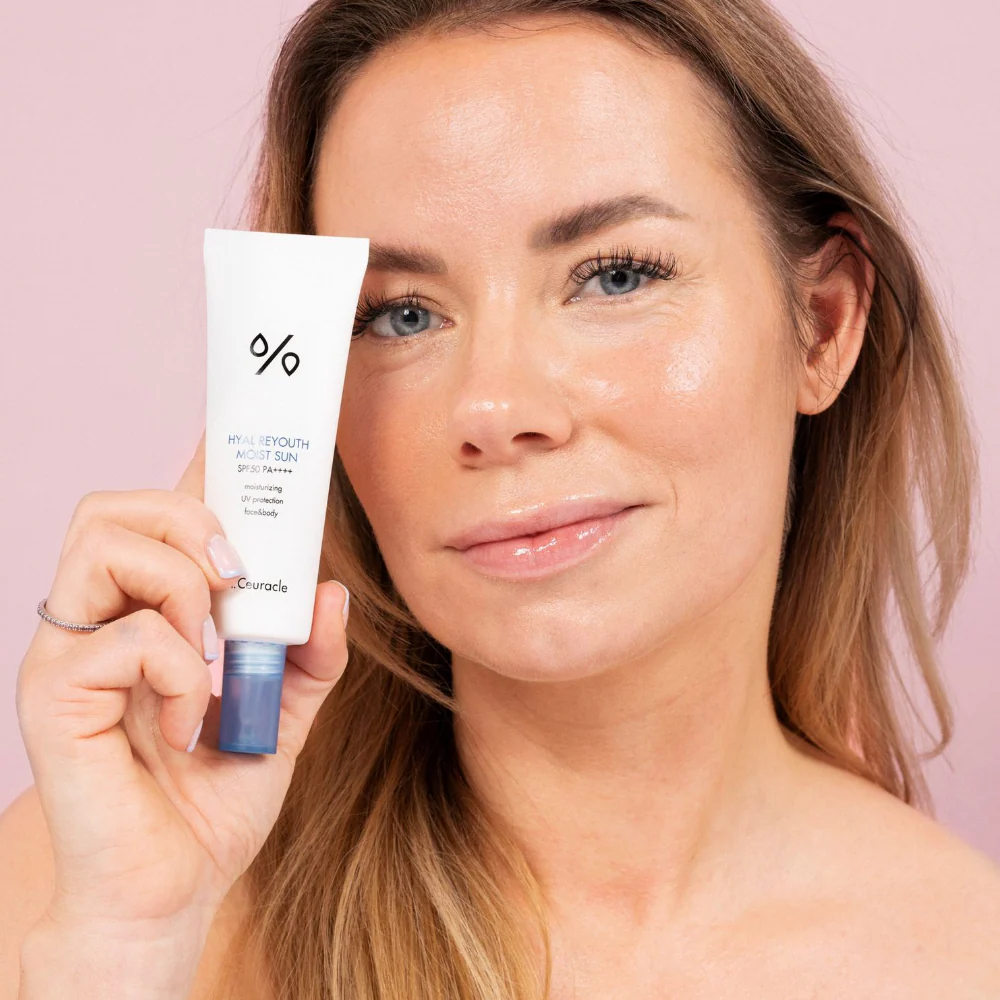 Dr. Ceuracle Hyal Reyouth Moist Sun Sunscreen PA++++ SPF50+ 50ml - Image 3