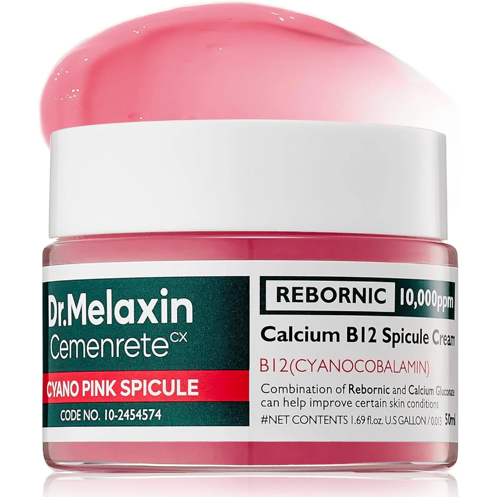 Dr. Melaxin Cemenrete Cyano Pink Spicule Calcium B12 Cream 50ml - Image 2