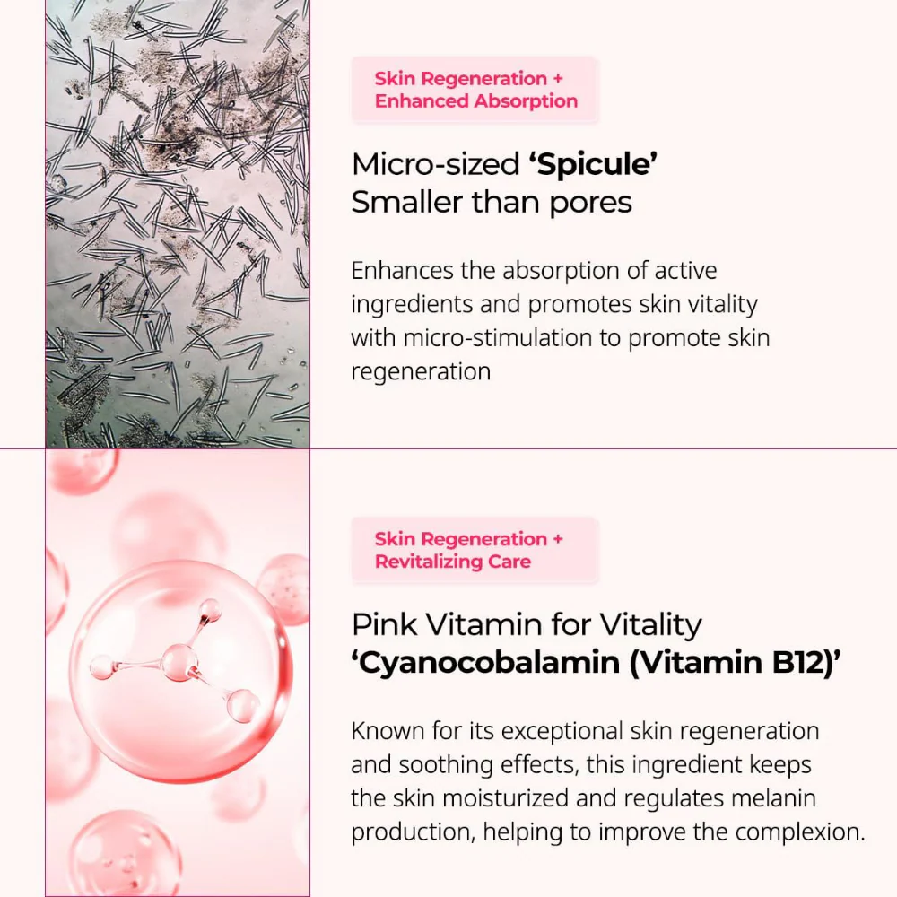 Dr. Melaxin Cemenrete Cyano Pink Spicule Calcium B12 Cream 50ml - Image 5