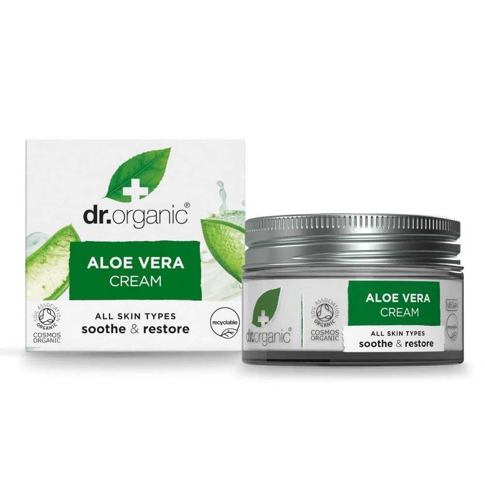 Dr. Organic Aloe Vera Cream 50ml - Image 5