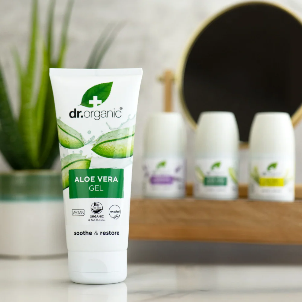 Dr. Organic Aloe Vera Gel 100ml - Image 2