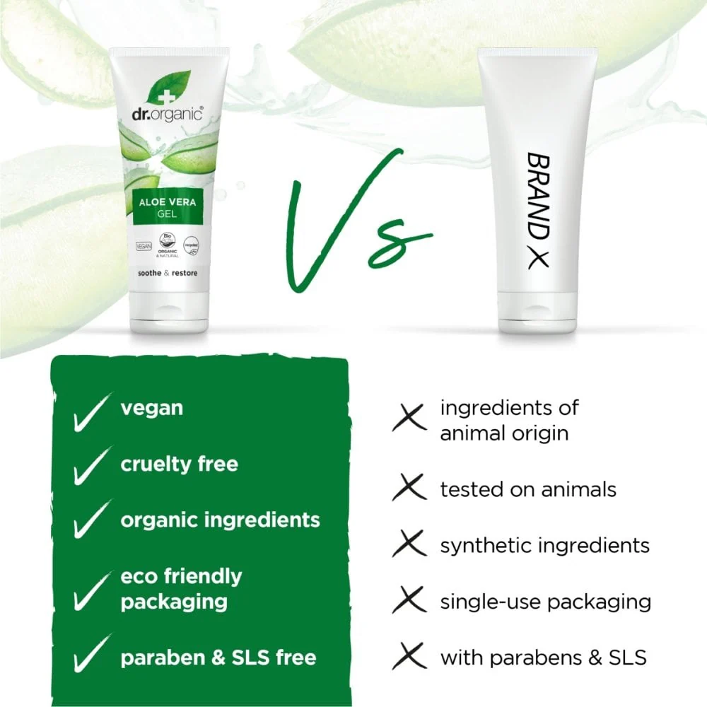 Dr. Organic Aloe Vera Gel 200ml - Image 6
