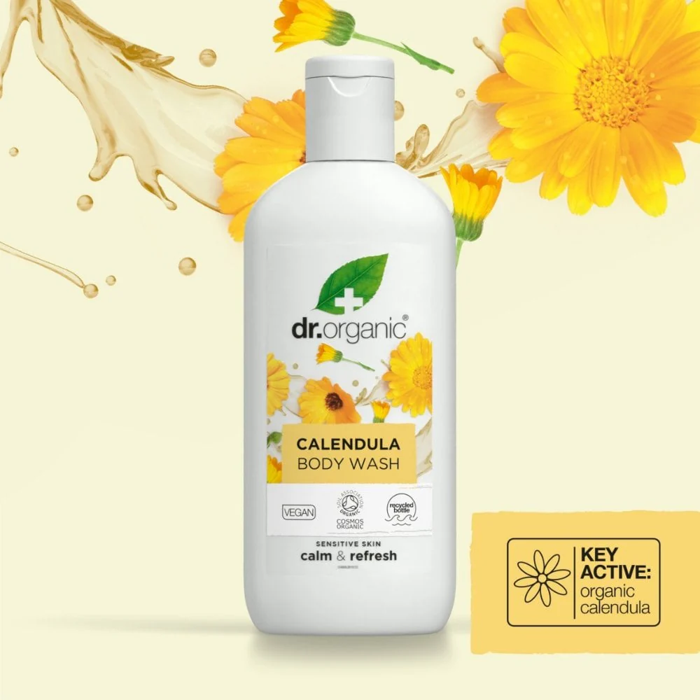 Dr. Organic Calendula Body Wash 250ml - Image 2