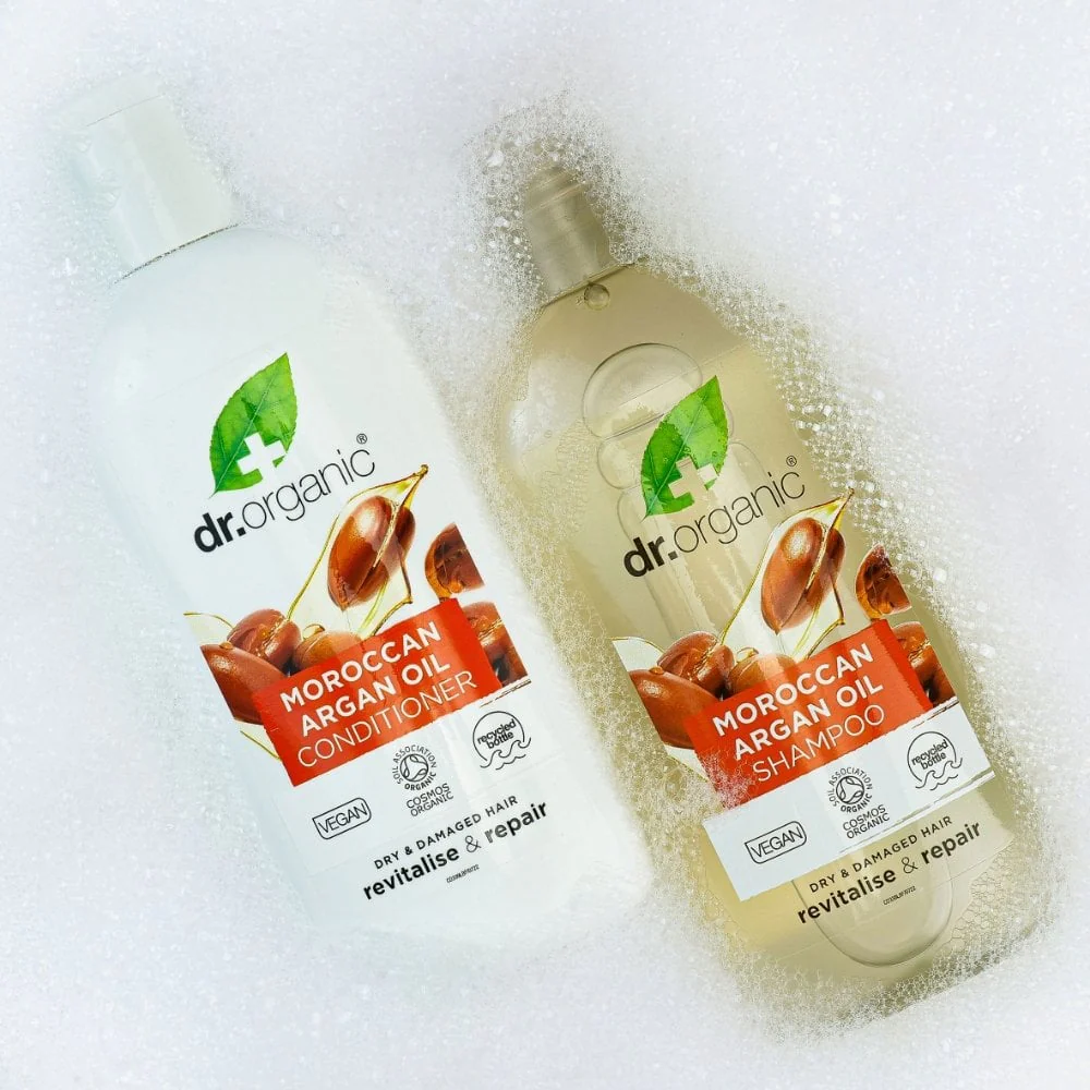 Dr. Organic Moroccan Argan Oil Conditioner 265ml - Image 4