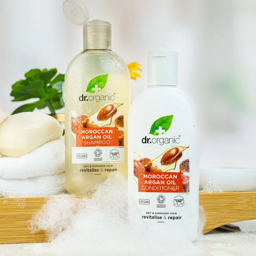 Dr. Organic Moroccan Argan Oil Conditioner 265ml - Image 6