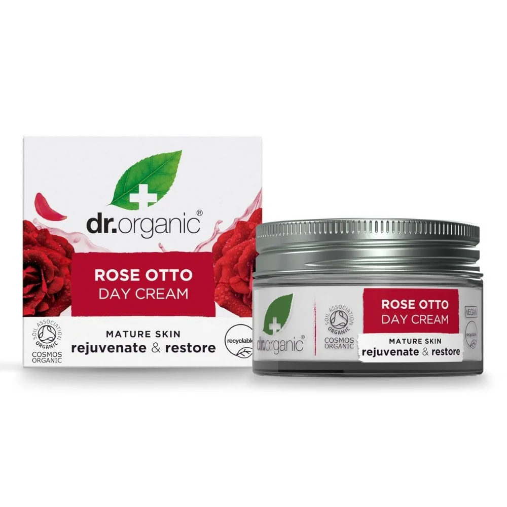Dr. Organic Rose Otto Day Cream 50ml - Image 5