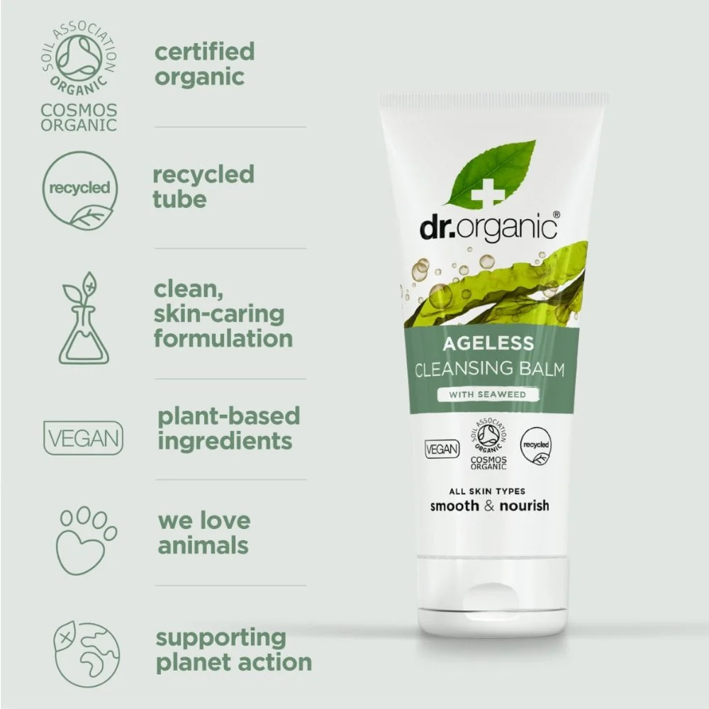 Dr. Organic Seaweed Ageless Cleansing Balm 100ml - Image 3