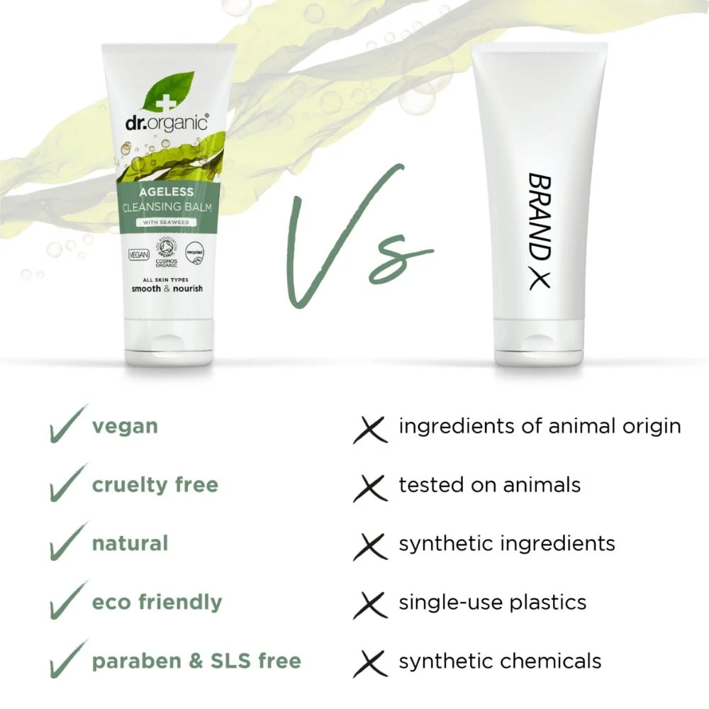 Dr. Organic Seaweed Ageless Cleansing Balm 100ml - Image 5