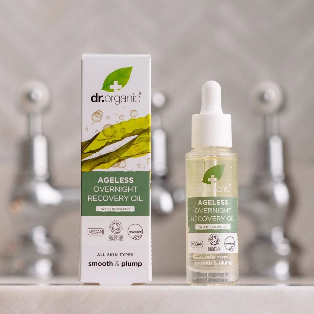 Dr. Organic Seaweed Ageless Overnight Recovery Oil 30ml - Image 6