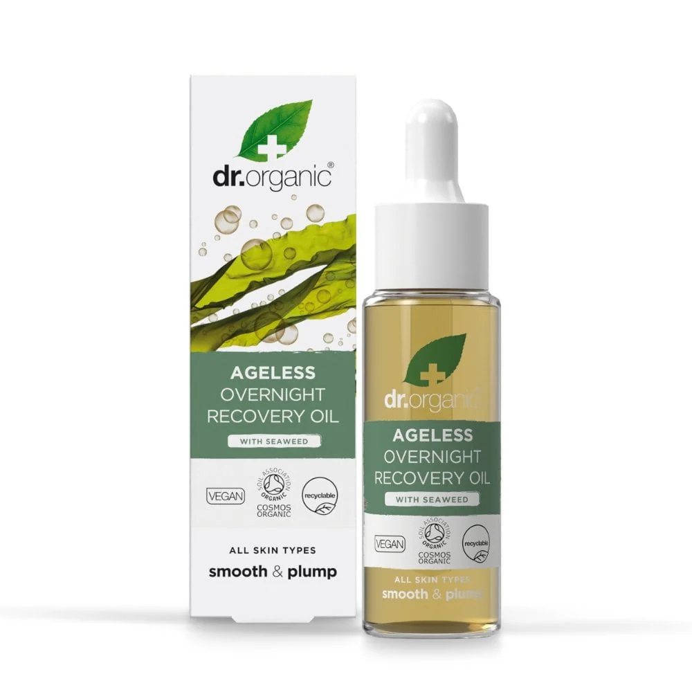 Dr. Organic Seaweed Ageless Overnight Recovery Oil 30ml - Image 7