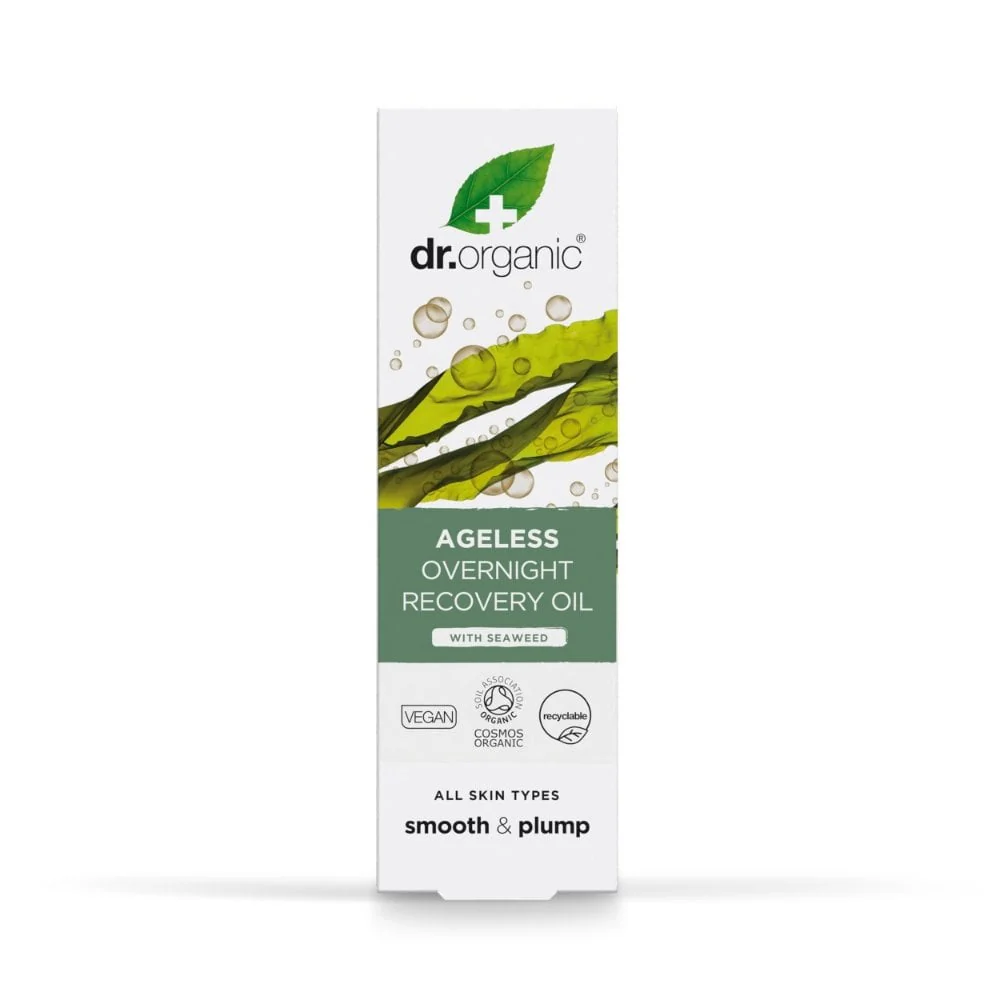 Dr. Organic Seaweed Ageless Overnight Recovery Oil 30ml - Image 8