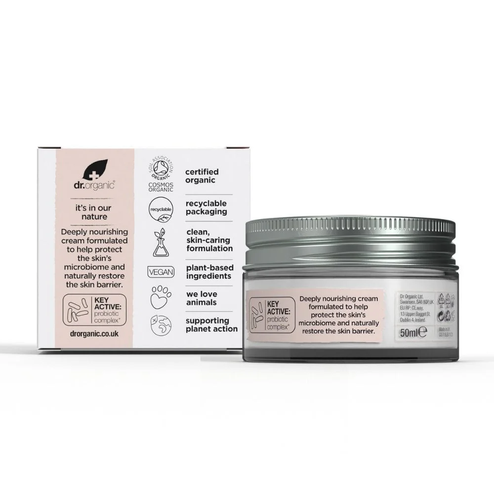 Dr. Organic Skin Calm Probiotic Concentrated Cream 50ml - Image 4