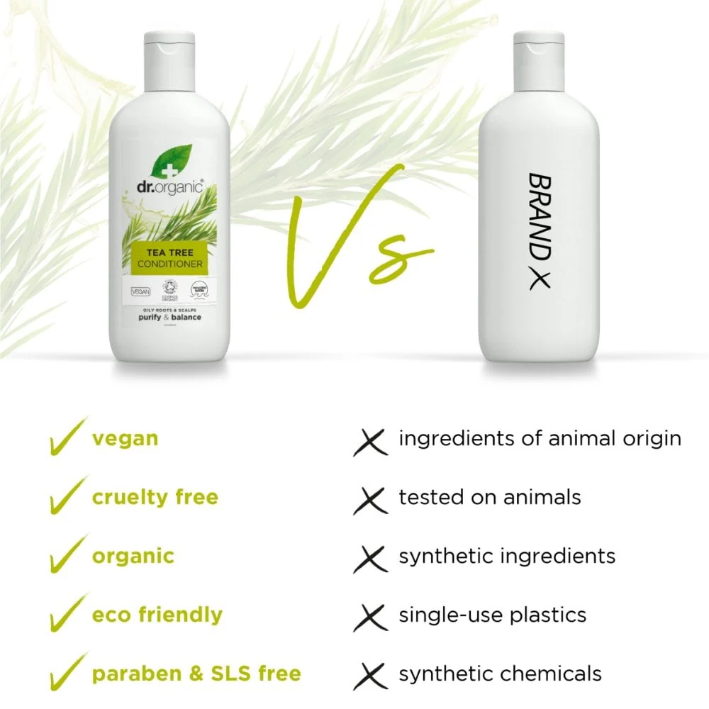 Dr. Organic Tea Tree Conditioner 265ml - Image 5