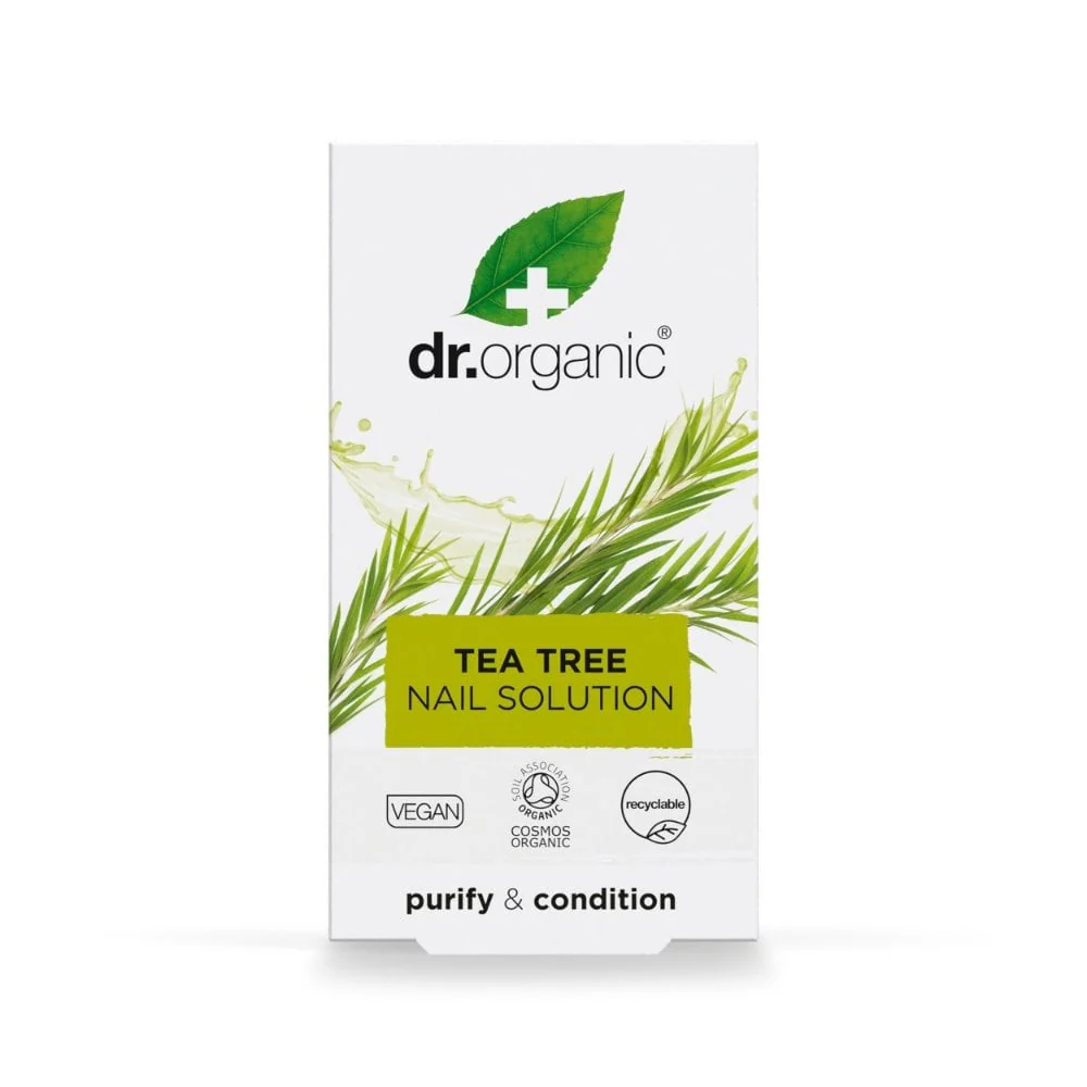 Dr. Organic Tea Tree Purifying & Conditioning Nail Solution 10ml - Image 3