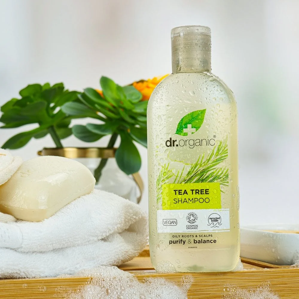 Dr. Organic Tea Tree Shampoo 265ml - Image 4