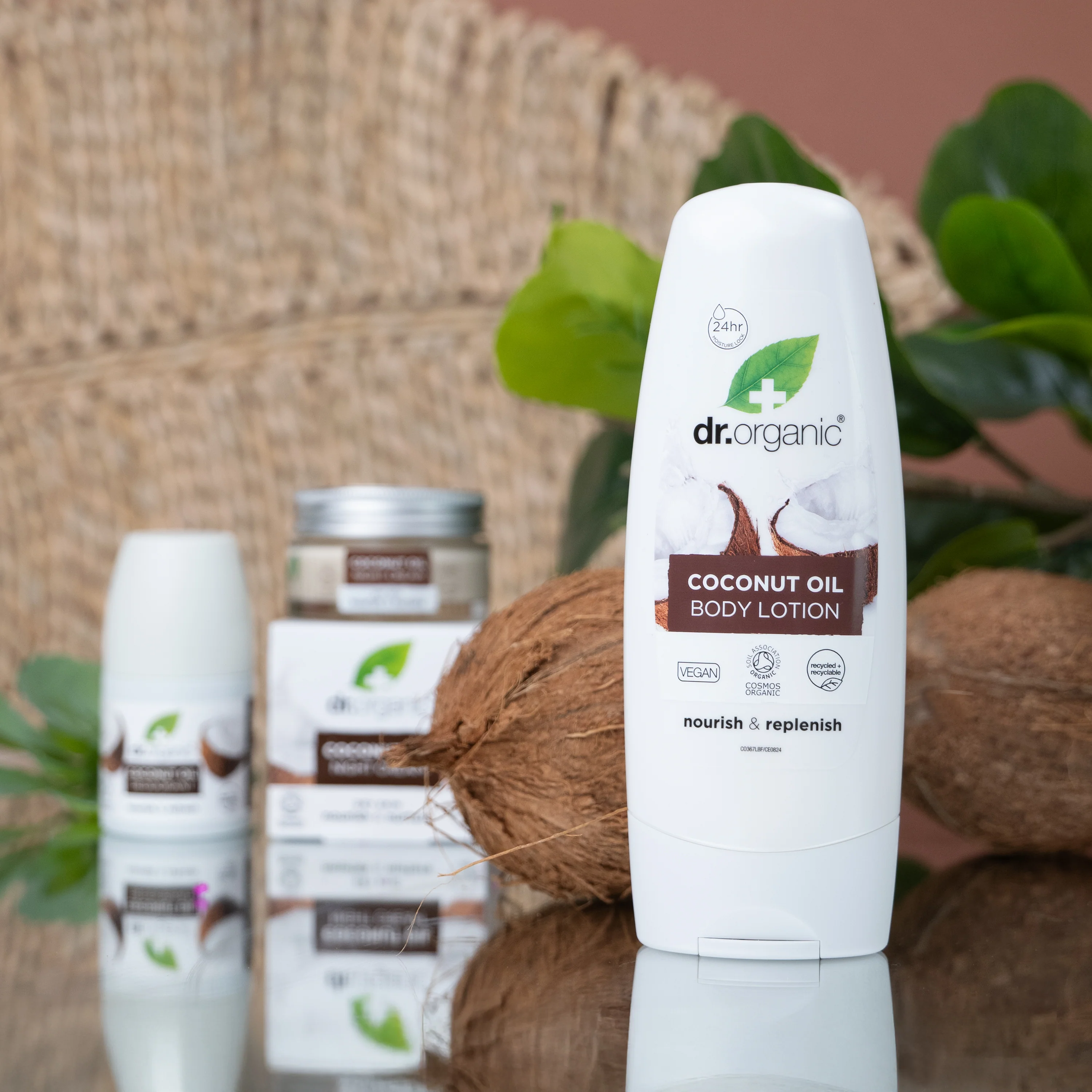 Dr. Organic Virgin Coconut Oil Body Lotion 200ml - Image 2