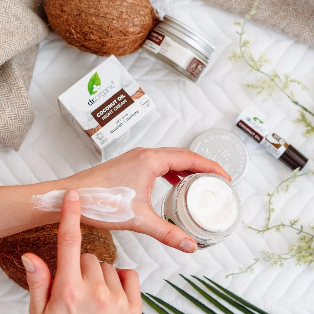 Dr. Organic Virgin Coconut Oil Night Cream 50ml - Image 4