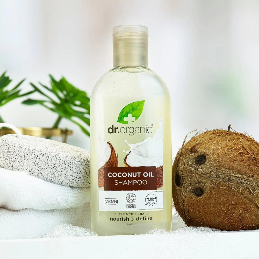 Dr. Organic Virgin Coconut Oil Shampoo 265ml - Image 4