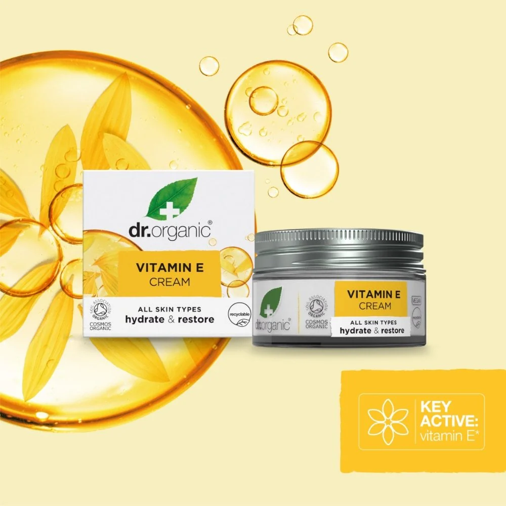 Dr. Organic Vitamin E Cream 50ml - Image 2