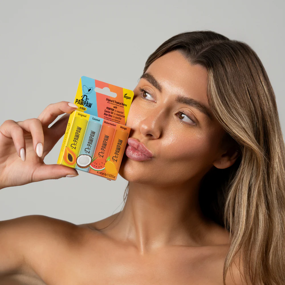 Dr. PawPaw Original & Tropical Balms 4 x 4g - Image 4