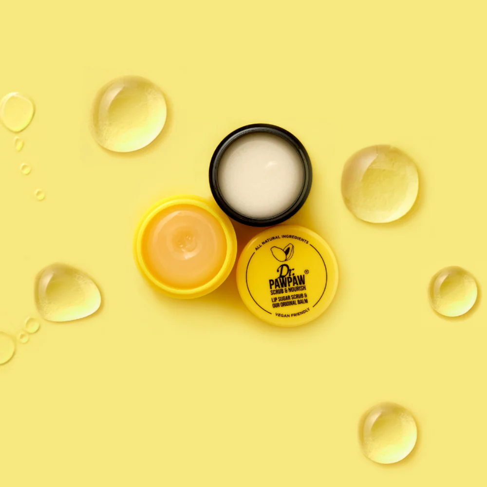 Dr. PawPaw Scrub & Nourish Lip Scrub & Balm Duo - Image 5