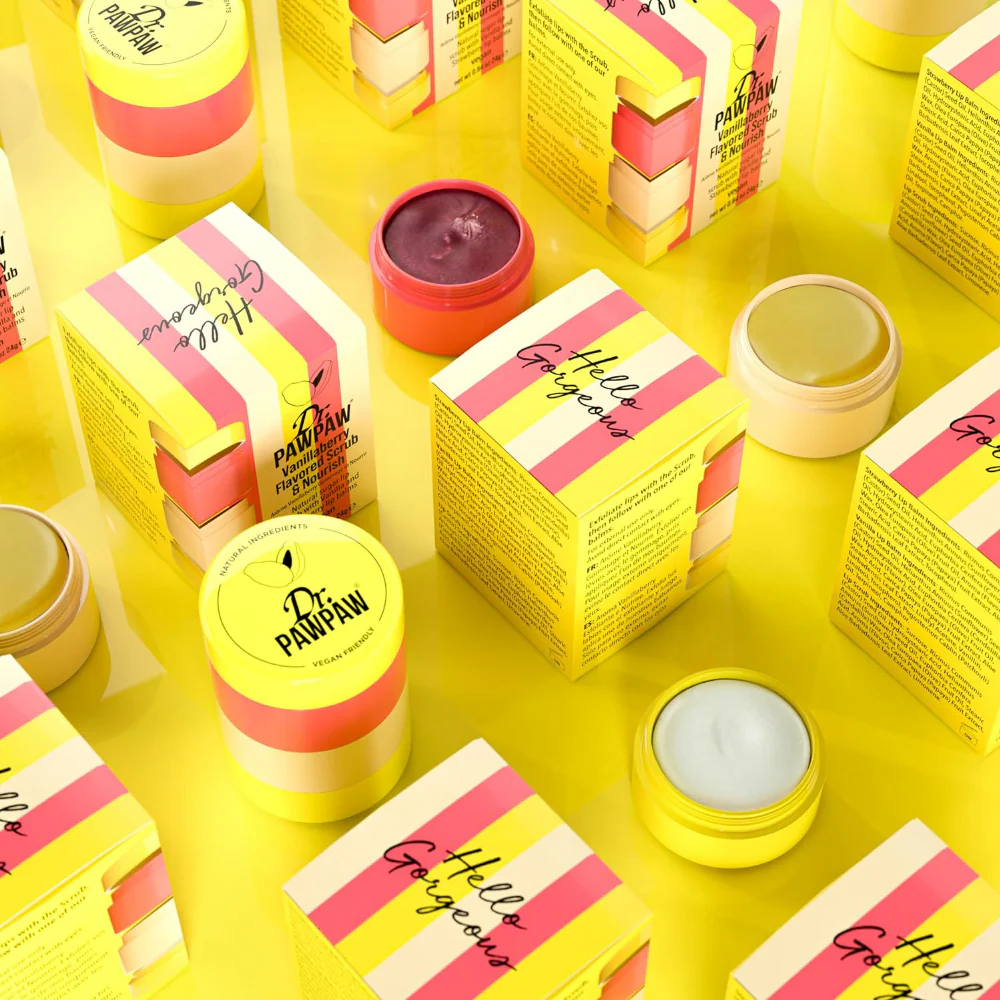 Dr. PawPaw Vanillaberry Scrub & Nourish Lip Scrub & Balm Duo - Image 4