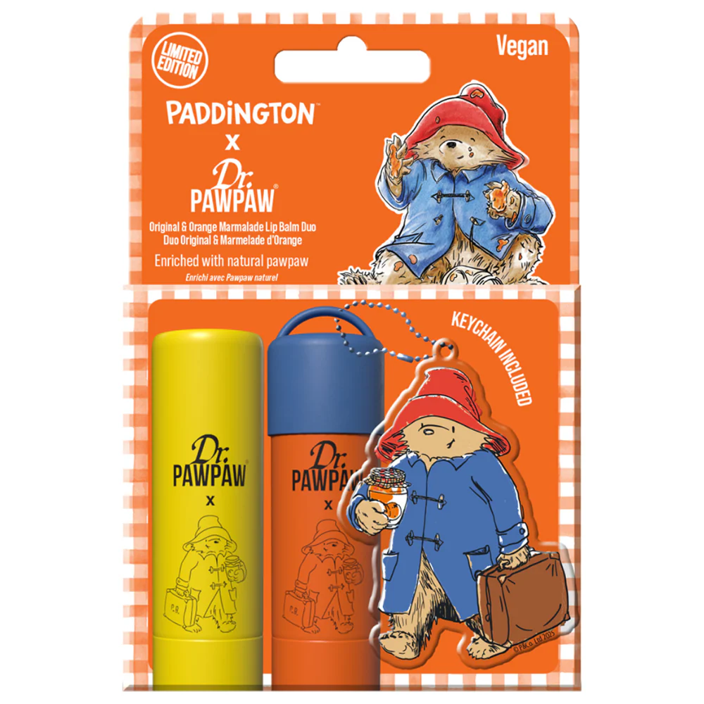 Dr. PawPaw x Paddington Original & Orange Marmalade Lip Balm Duo 2 x 4g - Image 2