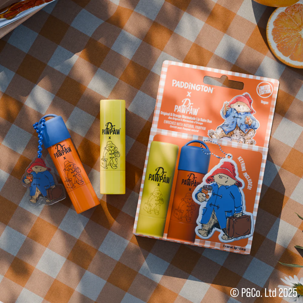 Dr. PawPaw x Paddington Original & Orange Marmalade Lip Balm Duo 2 x 4g - Image 5