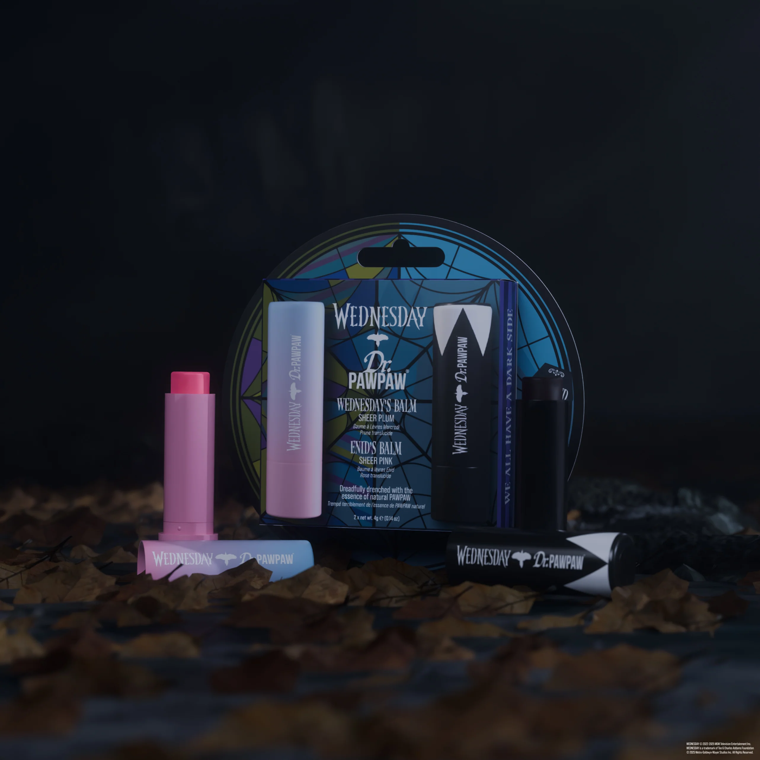 Dr. PawPaw X Wednesday Enid's & Wednesday's Lip Balm Duo - Image 3