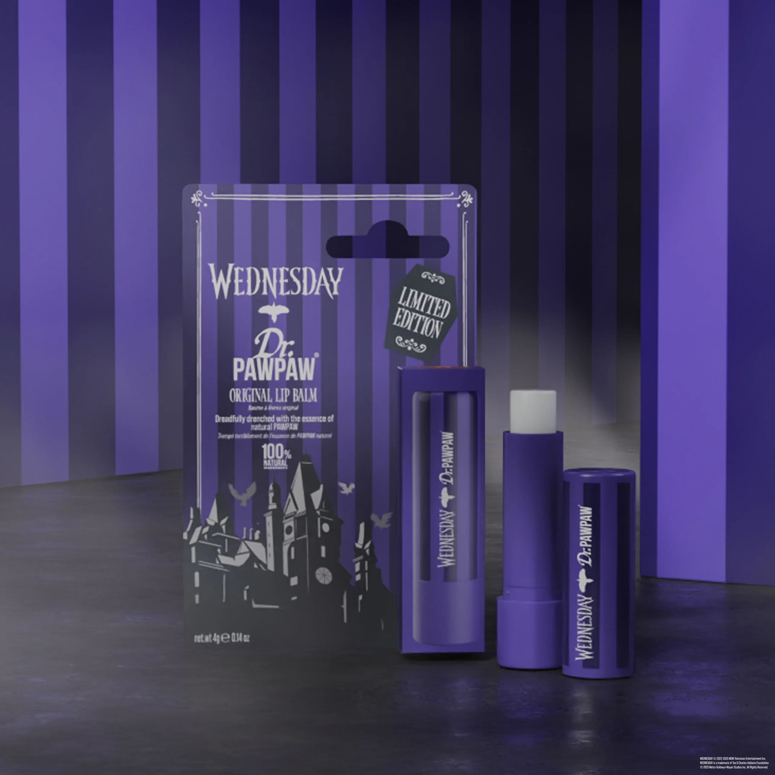 Dr. PawPaw x Wednesday Original Lip Balm Twist Up 4g - Image 2
