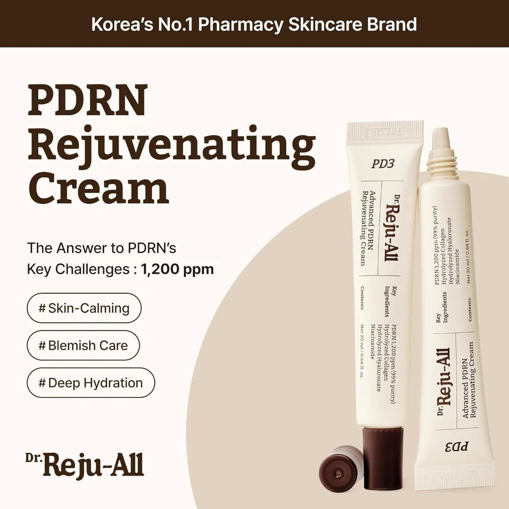 Dr. Reju-All Advanced PDRN Rejuvenating Cream 20ml - Image 3