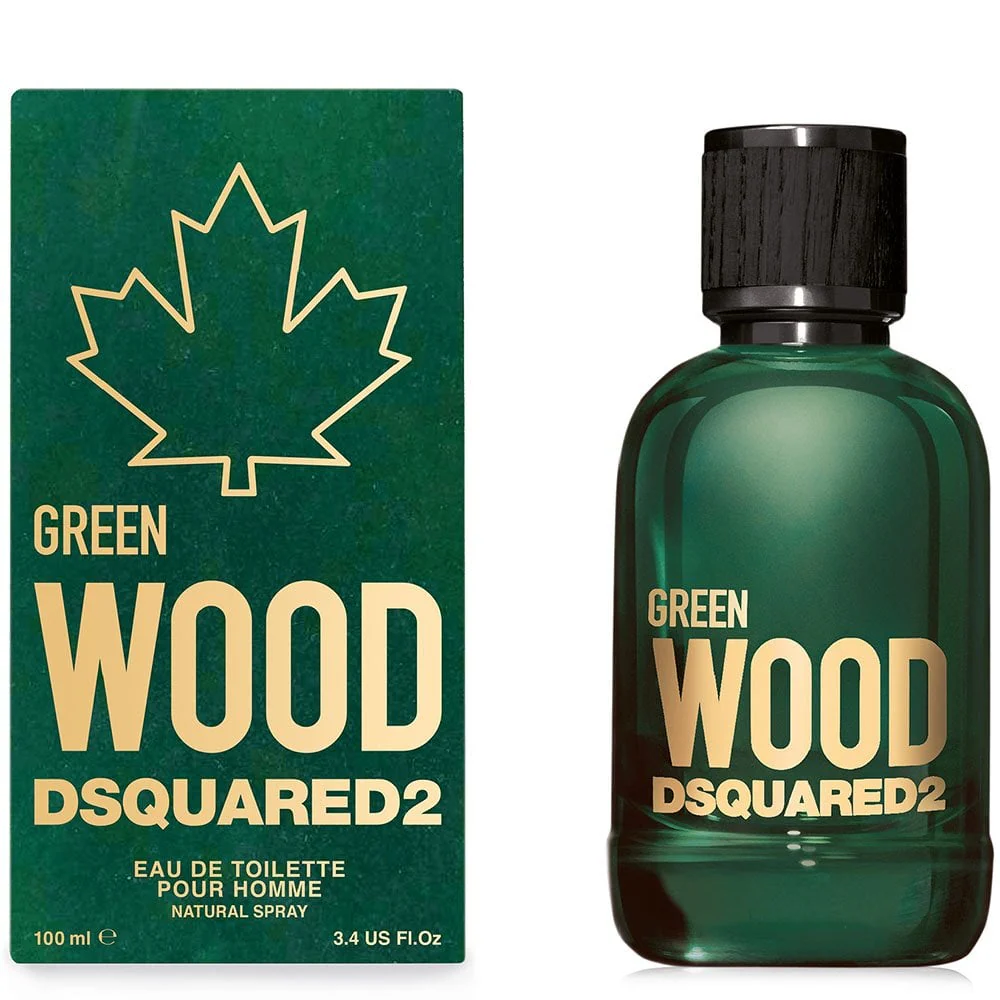 DSquared2 Green Wood Eau De Toilette Pour Homme 100ml - Image 2