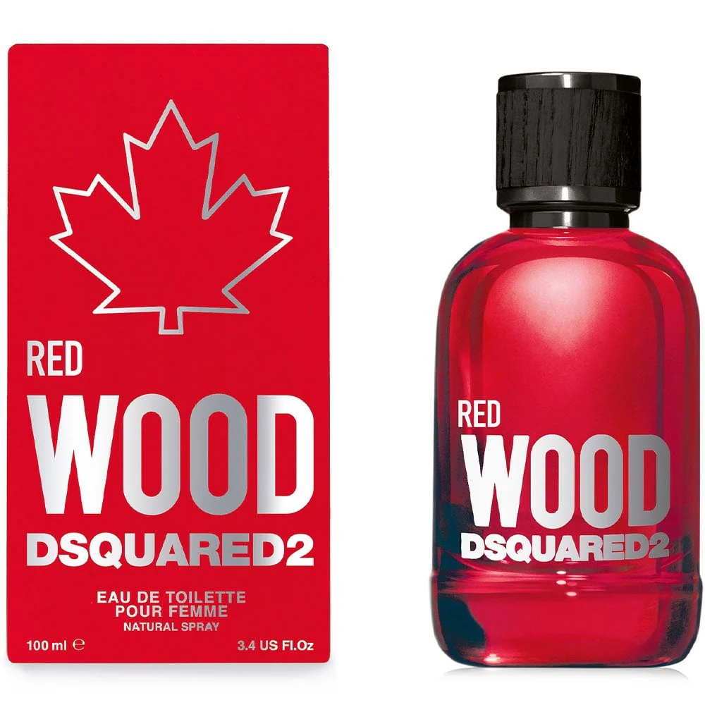 DSquared2 Red Wood Eau De Toilette Pour Femme 100ml - Image 2