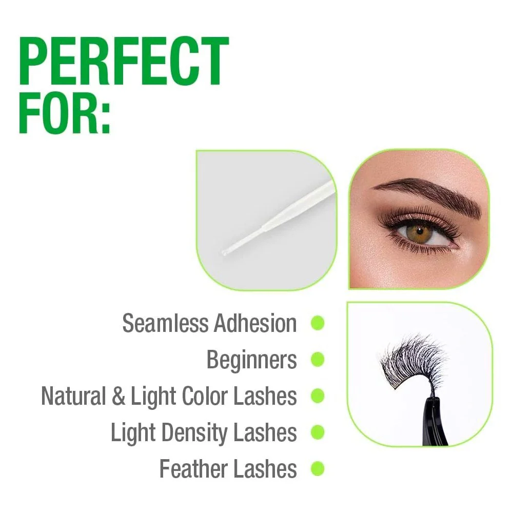Duo Eyelash Glue Brush On Striplash Adhesive White/Clear 5g - Image 4