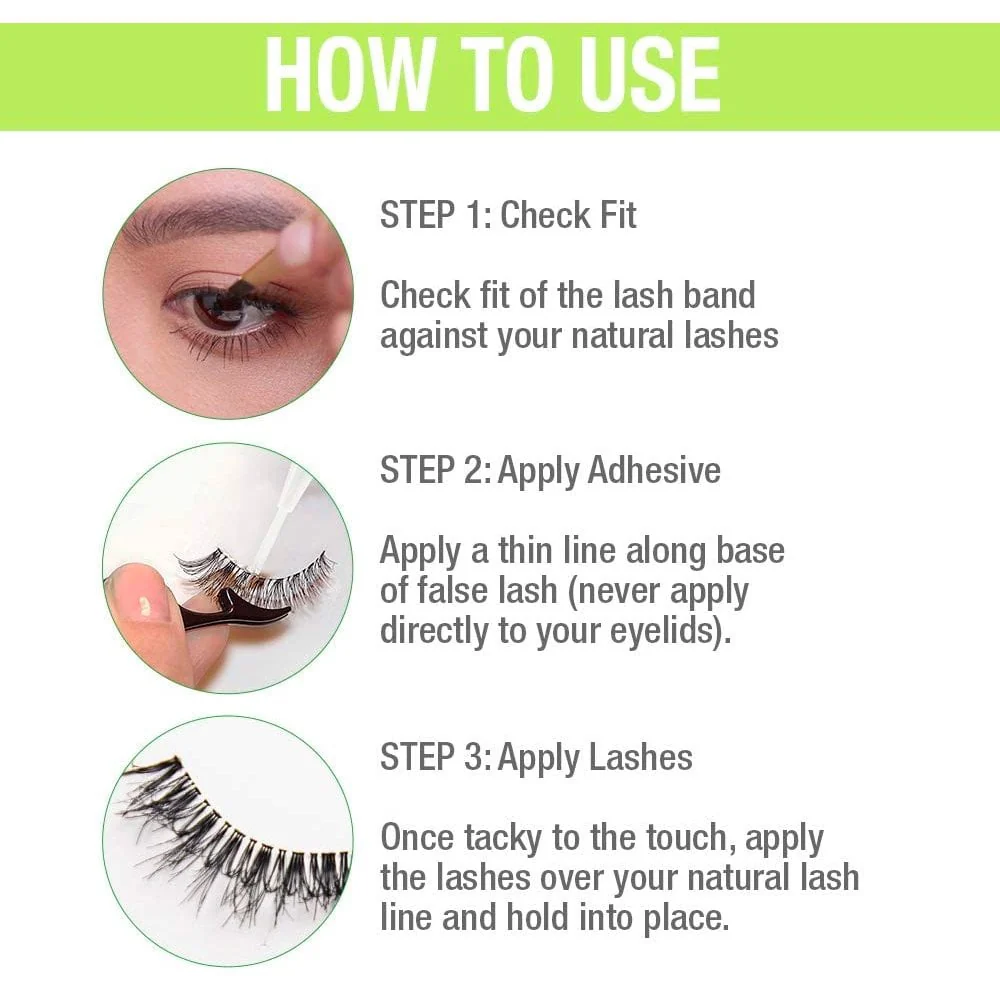 Duo Eyelash Glue Brush On Striplash Adhesive White/Clear 5g - Image 5