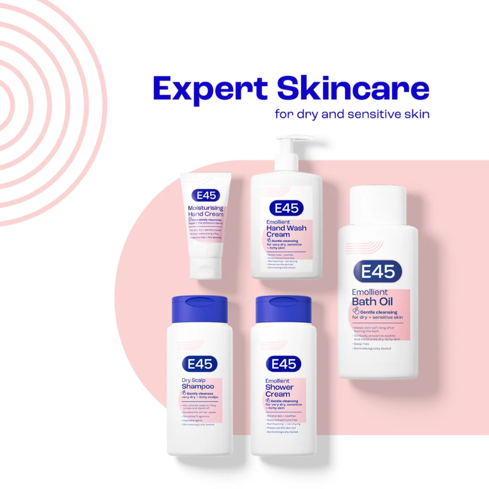 E45 Anti-Dandruff Dry Scalp Shampoo 200ml - Image 6