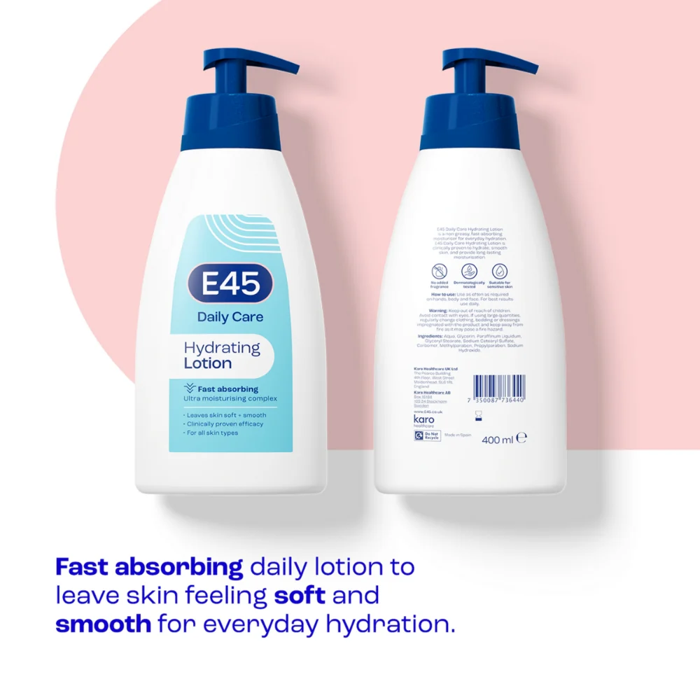 E45 Daily Body Lotion 400ml - Image 2