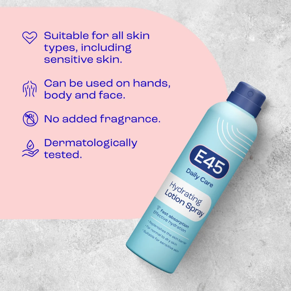 E45 Daily Lotion Spray 200ml - Image 5
