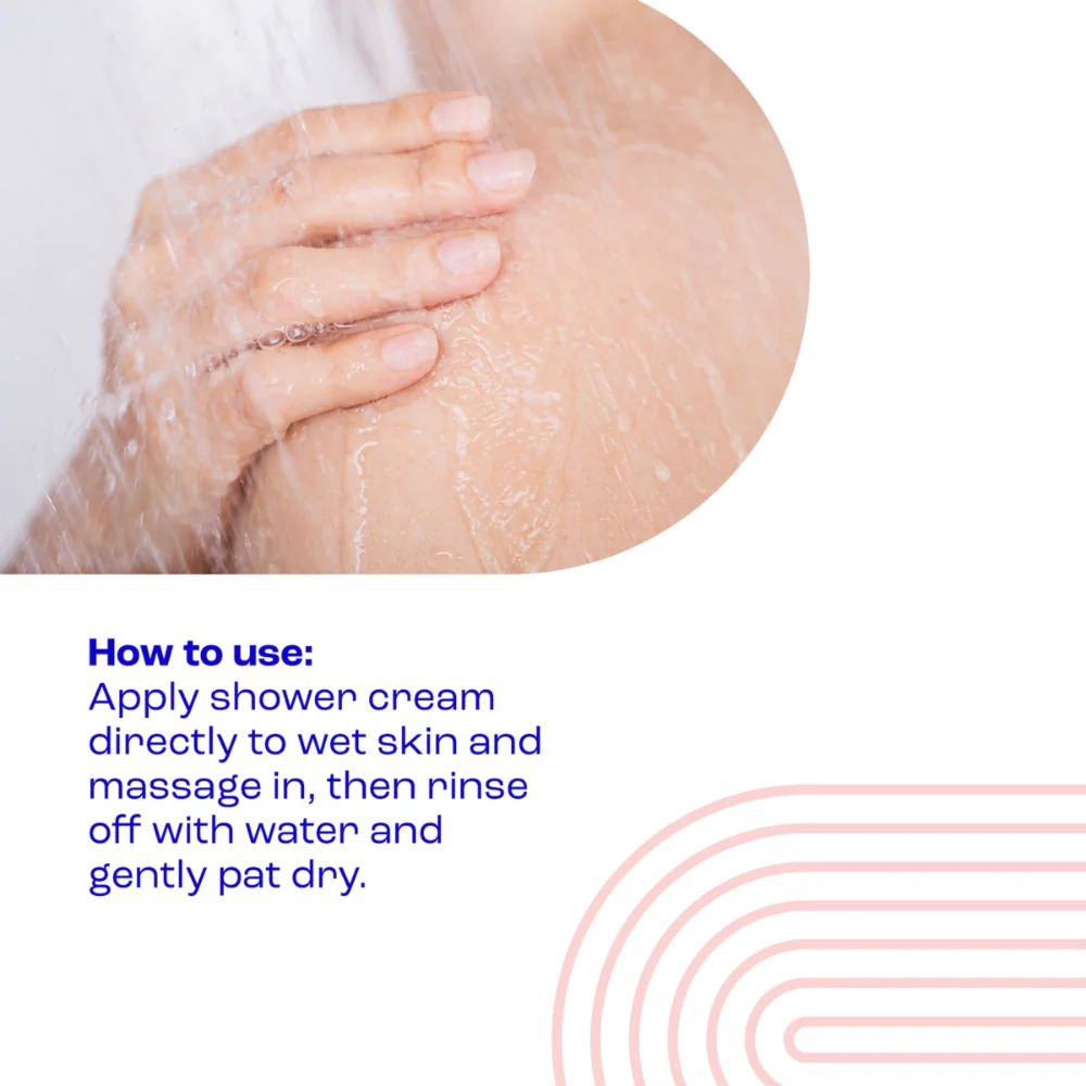 E45 Dermatological Emollient Shower Cream 200ml - Image 4