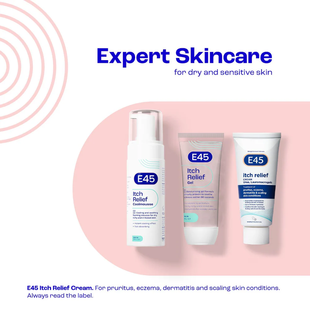 E45 Itch Relief Gel 100ml - Image 2