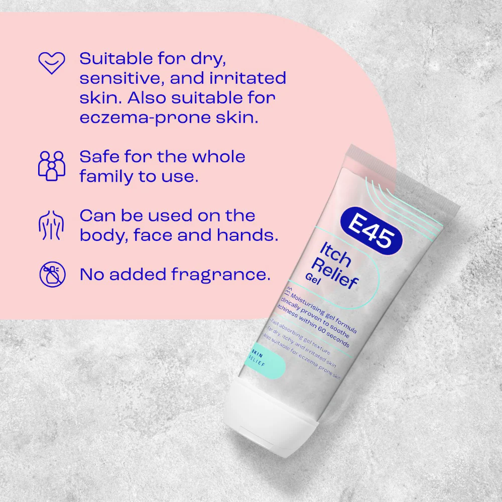 E45 Itch Relief Gel 100ml - Image 3