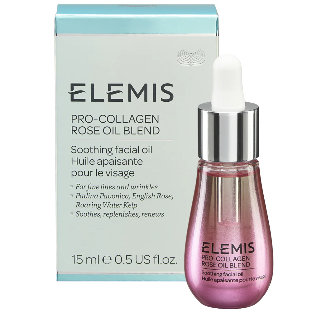 Elemis Pro-Collagen Soothing Rose Facial Oil 15ml - Image 2