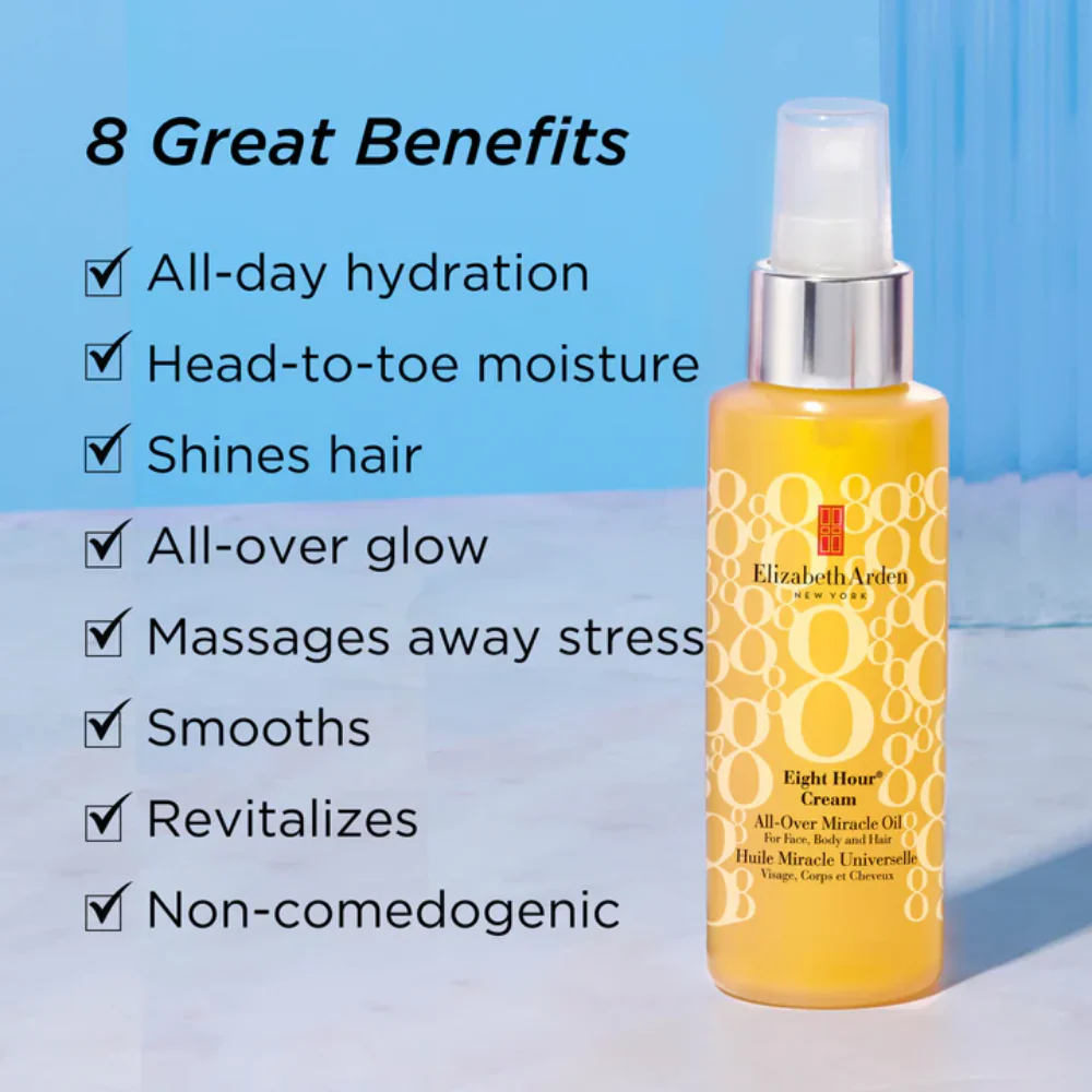 Elizabeth Arden 8 Hour All-Over Miracle Oil 100ml - Image 9