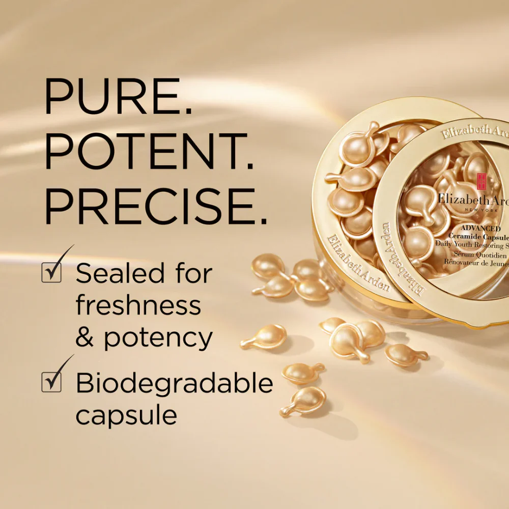 Elizabeth Arden Advanced Ceramide Capsules Daily Youth Restoring Serum 60 Capsules - Image 2