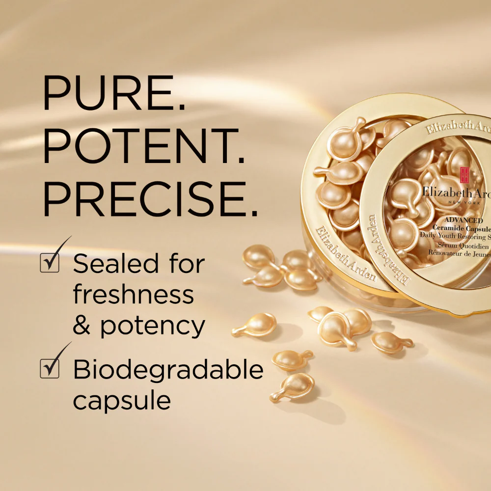 Elizabeth Arden Advanced Ceramide Capsules Daily Youth Restoring Serum 90 Capsules - Image 2