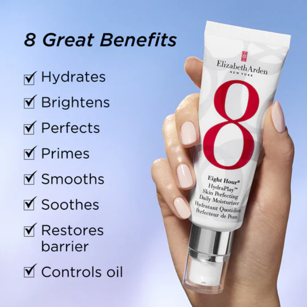 Elizabeth Arden Eight Hour HydraPlay Skin Perfecting Daily Moisturiser 45ml - Image 5